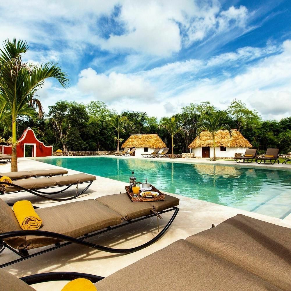 Hotel Hacienda Ticum Tixkokob Exteriör bild